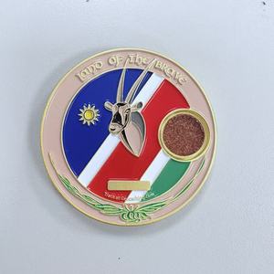 Monedas Conmemorativas 3D al por Mayor, Diseño Abrible con Temática Naval, Monedas Coleccionables con Motivos de Águila y Caballo - Product Image 1