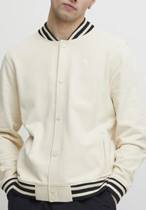 Veste universitaire pour homme sur mesure de qualité supérieure, col et poignets côtelés, style classique de baseball universitaire - Product Image 2