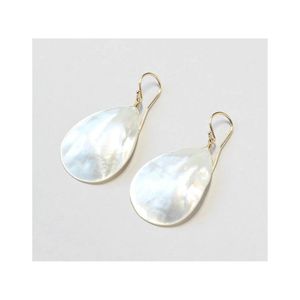 2026 FAVORIS DES CLIENTS Boucles d'oreilles créoles coquillage plaqué argent blanc pour la mode estivale, la plage et les tenues élégantes de mariage - Product Image 2