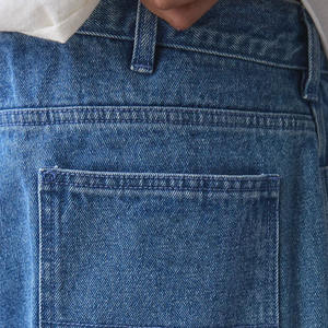 Pantalones Cortos de Jean Casuales de Verano para Hombre, Estilo Urbano, de Cintura Alta, Holgados, de Mezclilla, Tipo Carpintero - Product Image 3