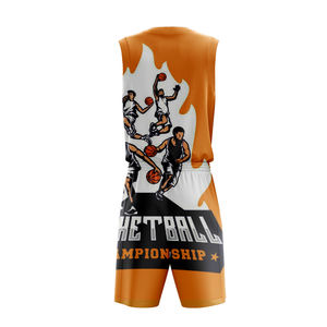 Uniformes de Baloncesto Sublimados Personalizados Más Vendidos, Nuevo Diseño, Ropa Deportiva Transpirable para Equipos, Opciones de Tallas Grandes, Precios al Por Mayor - Product Image 4
