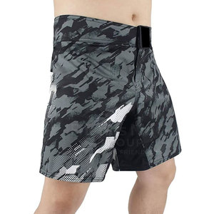 กางเกงฝึกซ้อม MMA ออกแบบมืออาชีพ โลโก้สั่งทำได้ คุณภาพสูง ทนทาน แห้งเร็ว ผลิตจากโพลีเอสเตอร์/ไนลอน ราคาขายส่ง - Product Image 4