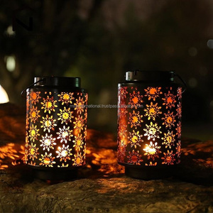 <b>Lantern</b> With Antique With Handle Christmas Candle Holder Candle <b>Lantern</b> Decoration Home Decor - Product Image 2