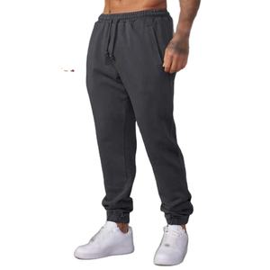 Pantalon de jogging athlétique taille haute tendance pour hommes, vêtements décontractés avec tissu en coton confortable et poches - Product Image 5