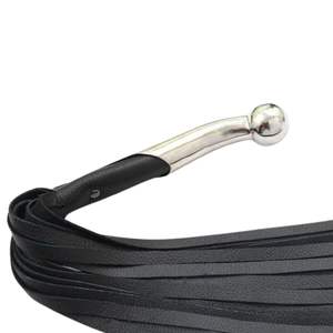 Flogger de Piel de Oveja Suave con Estampado por Transferencia de Calor, con Cintas Fluidas y Elegantes, Hebilla de Acero de 2.5cm de Ancho para Calentamiento y Juego - Product Image 6