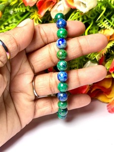 Pulsera de Cuentas de Resina Coloridas, Hecha a Mano, Elástica, Joyería de Moda, Regalo para Mujeres y Niñas - Product Image 3