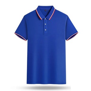 เสื้อโปโลผู้ชายผ้าฝ้ายขายส่ง – เสื้อโปโลลำลองปักโลโก้ได้ตามสั่ง ไซส์ใหญ่ แขนสั้น มาตรฐาน CE ISO - Product Image 5