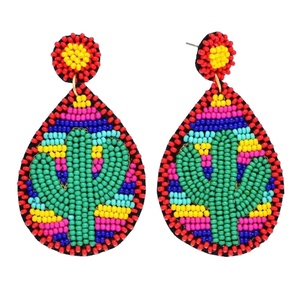 Pendientes de Cuentas de Limón Brookhaven Baubles - Joyería de Estilo Sur - Pendientes Hechos a Mano con Cuentas de la India para Mujeres y Niñas - Product Image 6