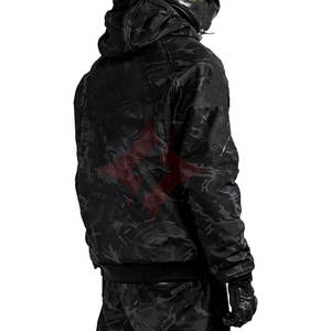 Hoodie de moto unisexe homologué CE avec protection blindée, respirant, en polaire, noir, entièrement doublé, 100 % polyester - Product Image 3