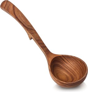 อุปกรณ์ครัวทำมือ ช้อนไม้เสิร์ฟอาหาร ผลิตในอินเดีย | |   อุปกรณ์ครัว |   ชุดอุปกรณ์ครัวไม้สำหรับเสิร์ฟ - Product Image 5