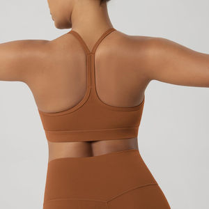 Sujetador deportivo ligero y transpirable para entrenamiento, gimnasio, yoga, venta al por mayor, sujetador deportivo femenino para correr, servicio OEM - Product Image 2