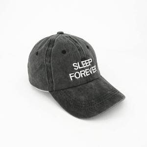 หมวกแก๊ปเบสบอลแฟชั่นสไตล์วินเทจปักโลโก้แบบทำเก่า ล้างสี ซักยับ สำหรับผู้หญิง รุ่นใหม่ล่าสุด ขายส่งตามสั่ง - Product Image 1