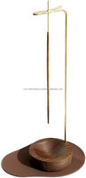 Porte-encens en bois exquis, très vendu, élégant, durable, religieux, fait main, de haute qualité, pour yoga, reiki, maison
