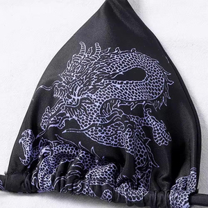 Ensemble de bikinis de luxe pour femmes, respirant, pour l'été, maillots de bain sexy, vêtements de plage pour femmes - Product Image 5