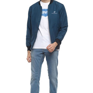 Dernière conception – Blouson bomber homme en toile polyester/coton avec col montant, imperméable et respirant – Vente en gros – Veste d'hiver - Product Image 2