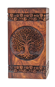 โกศบรรจุอัฐิไม้ธรรมชาติสไตล์อเมริกันสมัยใหม่ ขายดี งานแฮนด์เมด สำหรับชายหญิง ราคาประหยัด - Product Image 4