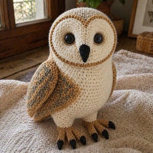Peluche de Búho Tejido a Crochet, Juguete de Peluche de 31cm-50cm para Niños de 8 a 13 Años, Unisex - Product Image 3