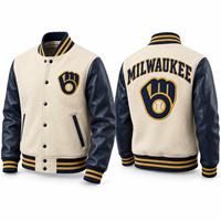 Blousons de baseball de graduation personnalisés, vêtements souvenirs de classe, numéros décoratifs, options de monogrammes, détails appliqués, mode streetwear