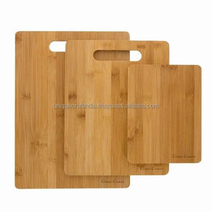 Tabla de Cortar Rectangular de Bambú al por Mayor, Tabla de Cortar de Cocina de Grado Alimenticio con Grosor de 1.5 cm - Product Image 4