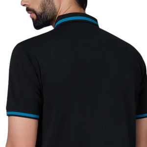 Camiseta Polo Personalizada al por Mayor, Camiseta Polo Informal de Algodón para Hombre, Transpirable, de Manga Corta, para Golf, Tenis, Ropa Deportiva, con Logotipo Bordado - Product Image 4