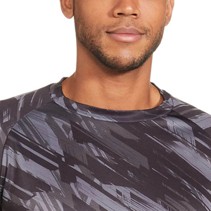 Ensemble chemise et short imprimés pour homme White Bird Express, tenue décontractée deux pièces pour l'été, col rond, séchage rapide, personnalisé - Product Image 2