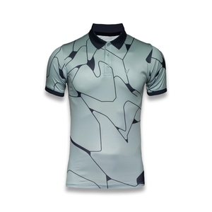 Polo en coton mélangé à manches courtes pour homme de haute qualité, respirant, décontracté, vêtements d'été pour homme, logo personnalisé - Product Image 3