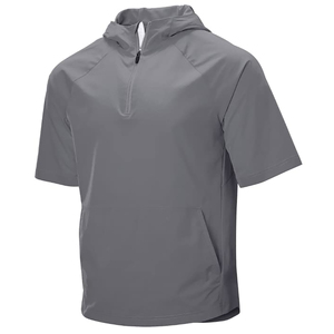 Veste de baseball personnalisée respirante, anti-humidité, hydrofuge, avec fermeture éclair quart de tour et bas réglable, avec option OEM - Product Image 3