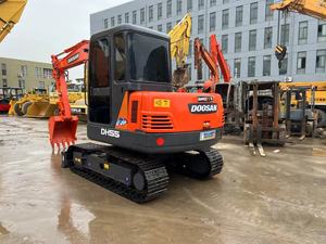 Usado más vendido Doosan Dh55 Mini Corea Excavadora Hidráulica Mini Crawler Dh55 Excavadora con componentes centrales para la venta - Product Image 2