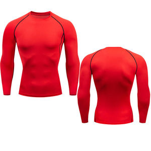 <b>Men's</b> Long Sleeve Compression Rash Guard Olive Green Dragon Tattoo Print Spandex Polyester <b>Swim</b> Top - Product Image 3