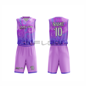 Uniforme de baloncesto personalizado, diseño personalizado de camiseta y pantalones cortos de baloncesto, conjunto de 2 piezas. - Product Image 1