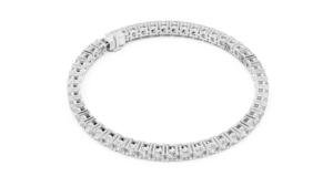 High Quality Moissanite Diamond 925 <b>Sterling</b> <b>Silver</b> <b>Bracelet</b> Luxury Iced Out Tennis Jewelry for <b>Men</b> and Women - Product Image 1