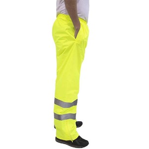 Pantalon de travail réfléchissant haute visibilité, imperméable, pour la construction, la sécurité routière, l'industrie, vêtements de travail pour hommes - Product Image 5