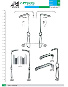 A-1 VERITAS Dockhorn lame large en forme de L pince à hémolock ensemble d'instruments médicaux 20cm écarteur de joue à extrémité unique approvisionnement en gros - Product Image 6