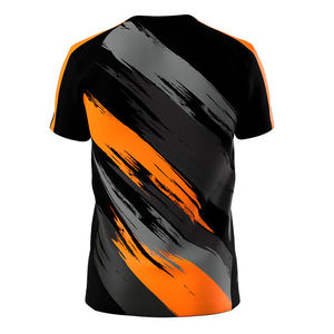 เสื้อฟุตบอลผู้ชายแบบสั่งทำพิเศษ เสื้อยืดทีมแข่งขันฟุตบอล ซับเหงื่อ แห้งเร็ว ผลิตจากโพลีเอสเตอร์ ผู้จำหน่ายชุดกีฬา - Product Image 2