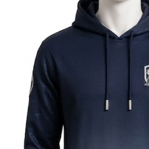 Sweat à capuche long en molleton de laine de mouton, prix usine OEM/ODM, fabricant de vêtements confortables et robustes - Product Image 3