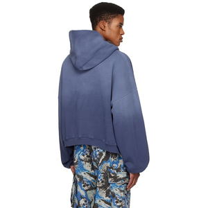 Sweat à capuche personnalisé de qualité supérieure, coupe ajustée, style vintage, en molleton de coton épais tissé pour l'hiver, avec fonction de séchage rapide - Product Image 4