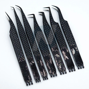Pinzas de Acero Inoxidable Puntiagudas de Alta Calidad para Extensión de Pestañas, Gran Volumen de Ventas - Product Image 2