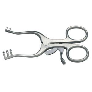 Retractor Weitlaner Blunt 3x4 Prong Quirúrgico Veterinario Retractor utilizable Nuevos retractores quirúrgicos personalizados de alta calidad - Product Image 2