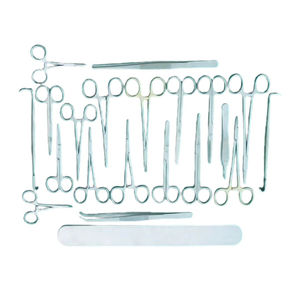 Juego de Instrumentos Quirúrgicos de Acero Inoxidable de Primera Calidad, 21 Piezas, para Cirugía Plástica, Pinzas, Tijeras, Retractores, Portaagujas - Product Image 3