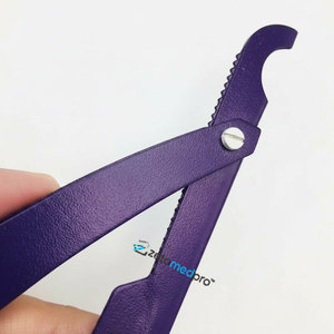 มีดโกนหนวดแบบคลาสสิกสไตล์ตุรกี สแตนเลสสตีล สีตามสั่ง สำหรับผู้ชาย ใช้ใบมีดเดี่ยว สำหรับโกนแบบเปียก - Product Image 4