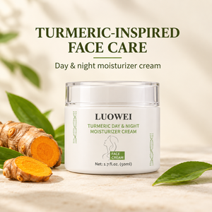 LUOWEI Kurkuma Tag- und Nacht-Feuchtigkeitscreme 50ml Hydratisierende Nährende Tägliche Hautpflege - Product Image 2
