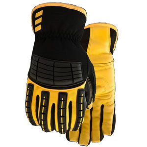 Guantes de Seguridad Mecánicos Resistentes a Impactos y Vibraciones, 4 Mil de Grosor, Puño Elástico, Alta Resistencia, para Trabajo en Campos Petroleros y Exteriores - Product Image 5