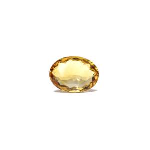 Emerald Cut Citrine Loose Gemstone 4 Carat for Fine Jewelry - Product Image 1