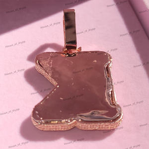 Colgante de Plata 925 con Diamante Moissanita - Product Image 4