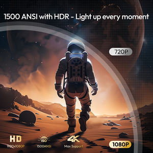 Nouvelle Arrivée BYINTEK LOVE 5 U14Pro Projecteurs Smart Android Anti-Poussière 1080P Cinéma 3D 4K Pour Home Cinéma Avec Tissu Artistique Offert - Product Image 2