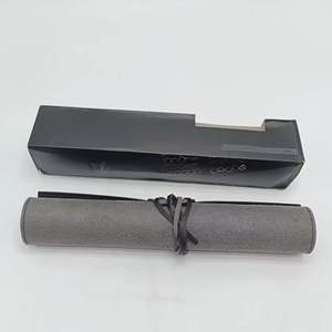 Custom Factory-Foldable Durable Metal Backgammon Set Portable Suede Board Games Crystal Leather Outdoor <b>Entertainment</b> Chess - Product Image 2