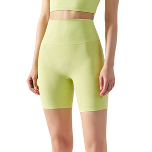 Shorts de sport pour femmes OEM et ODM, taille haute, extensibles, anti-transpiration, pour la course, le cyclisme, le fitness, la gym et le yoga - Product Image 5