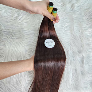Extensiones de Cabello Humano Virgen Vietnamita Liso Sedoso al por Mayor, Color 613, Alineado con la Cutícula, Cabello Crudo sin Procesar, Liso Extremo - Product Image 4