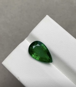 Best Grade Natural Pear Shaped Green Emerald Premium Gemstone for Fine Jewelry Making Use - Product Image 3