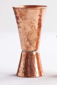 Verres à boire en cuivre, solution de service haut de gamme, gobelets métalliques pour eau, jus, cocktails, durables, réutilisables, vaisselle de cuisine. - Product Image 4
